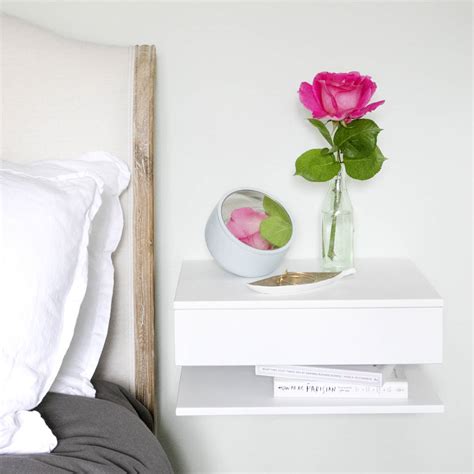 Floating Bedside Table With Drawer And Shelf By Urbansize