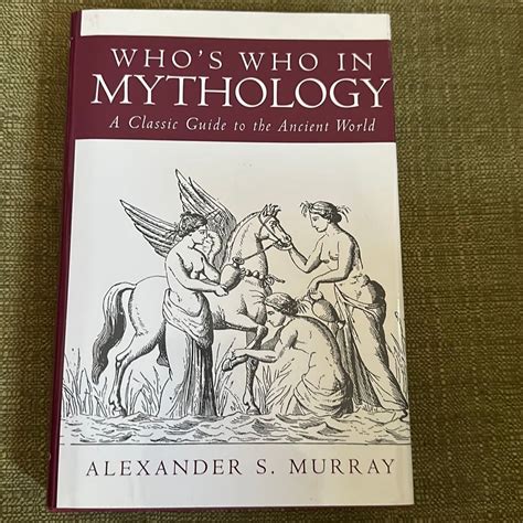Whos Who In Mythology By Alexander S Murray Paperback Pangobooks