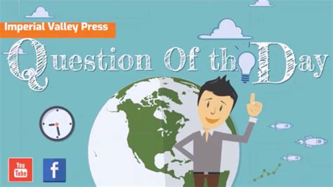 Question Of The Day May 9 2018 Youtube