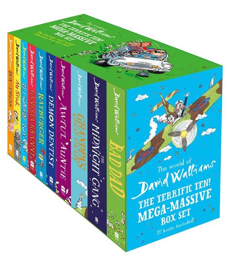 The World Of David Walliams The Terrific Ten Mega Massive 10 Books