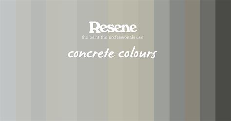 Concrete Paint Colours And Clear Finishes Resene