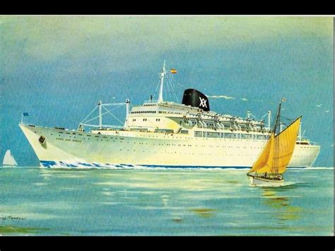 Pin By Oceanic House On Ocean Liner Art Ship Portrait Ship Paintings