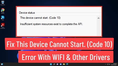 Fix This Device Cannot Start Code Error With Wifi Other Drivers 34146 Hot Sex Picture
