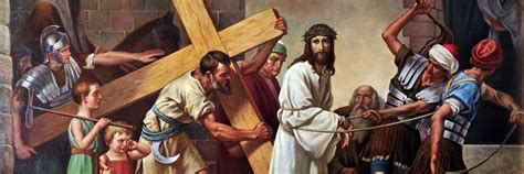 I wanted dark, stiff figures. Stations of the Cross | St. Thomas Aquinas Catholic Church ...