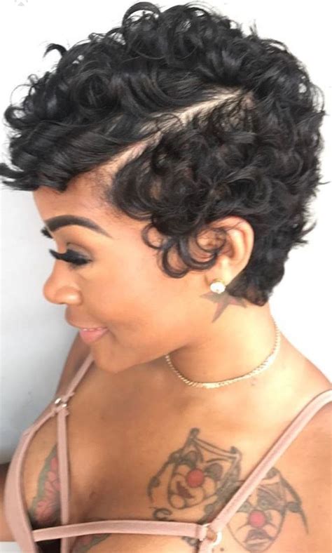 Pin Curl Hairstyles For Black Hair Trendy Hair