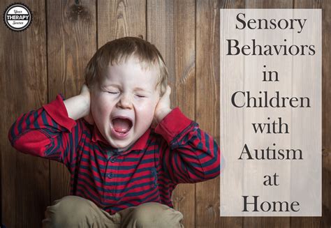 Sensory Behaviors In Children With Autism At Home Your Therapy Source