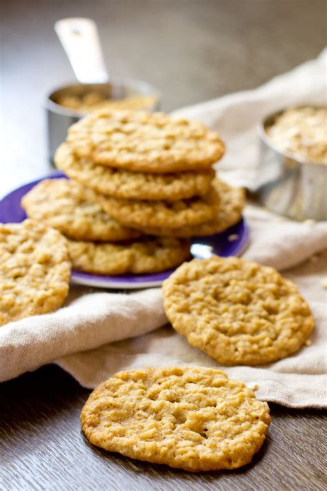 Having diabetes does not mean you cant enjoy cookies. Lacey Oatmeal Cookies