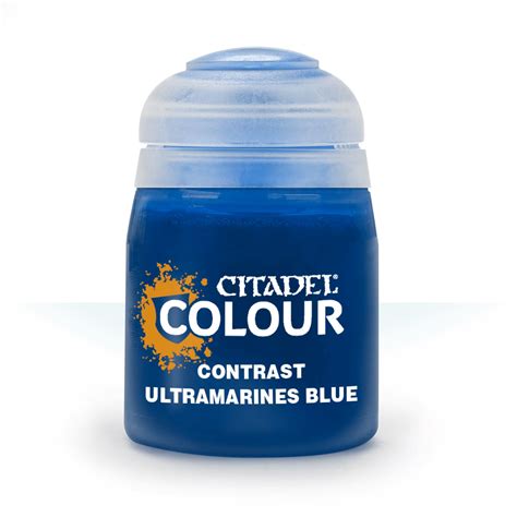 Citadel Contrast Paint Ultramarines Blue 18ml Bourne Toys