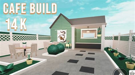 Can't stop making these type of builds. 14k Café Build | Bloxburg - YouTube