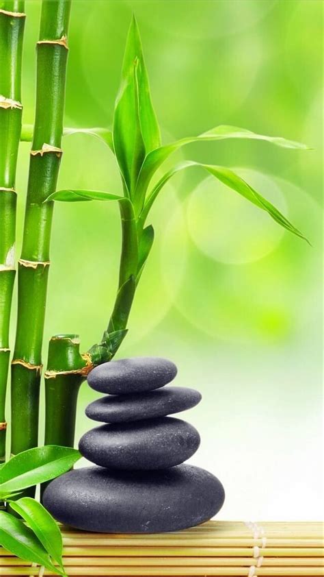 Zen Balance Bamboo Stone Water Hd Phone Wallpaper Peakpx