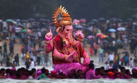 Ganesh Chaturthi A Divine Celebration Hindu Festivals Ganesh Happy