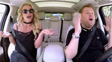 Watch Britney Spears And James Cordens Carpool Karaoke Clip