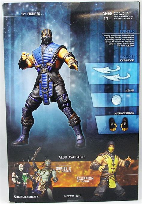 Mortal Kombat X Sub Zero Mezco 12 Figure