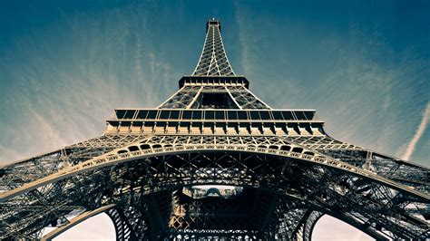 Download Wallpaper 1920x1080 Eiffel Tower City Sky Paris Full Hd