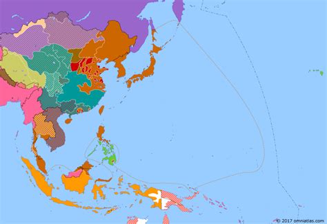 Japanese Onslaught In The Pacific Historical Atlas Of Asia Pacific