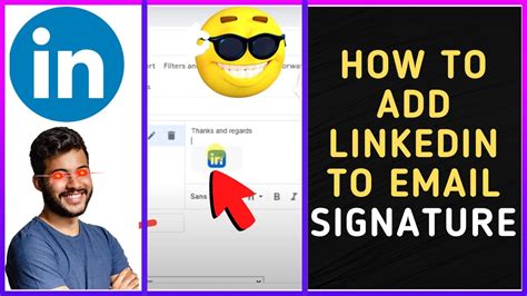 How To Add Linkedin To Email Signature Youtube