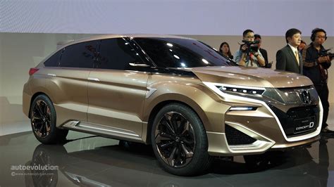 Dongfeng Honda Concept D Previews China Only Crossover At Shanghai 2015