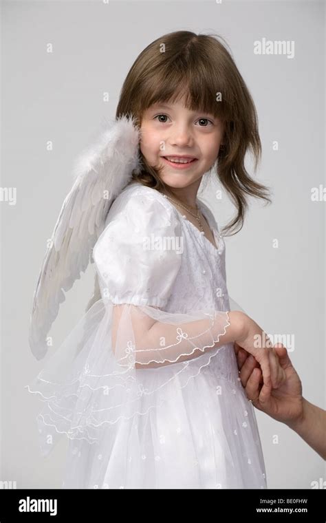 Young Girl With Angel Wings Hi Res Stock Photography And Images Alamy