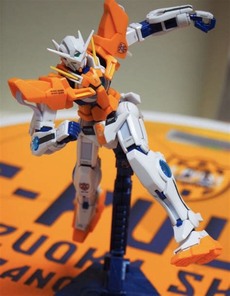 J League X Gundam Soccer Hg Model Kit Gundam Exia Shimizu S Pulse