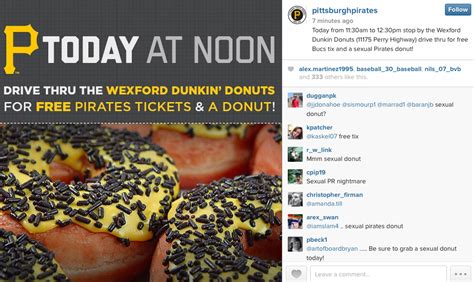 Pirates Offering Sexual Donuts To Fans In Bizarre Promotion