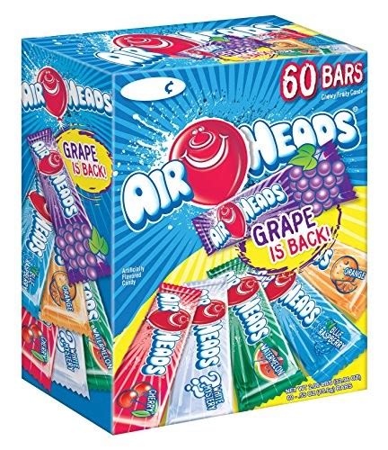 Video Review Airheads Bars Variety Pack 60 Bars Boomsbeat