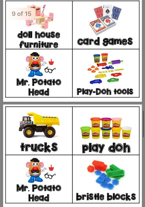Preschool Classroom Labels For Organized Learning