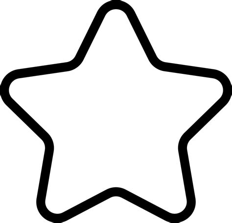 Star Outline Svg Png Icon Free Download 259934 Onlinewebfontscom