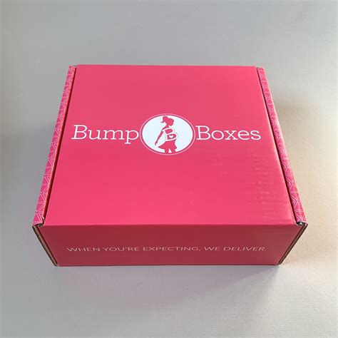 Bump Boxes Subscription Box Review Coupon October 2019 Msa