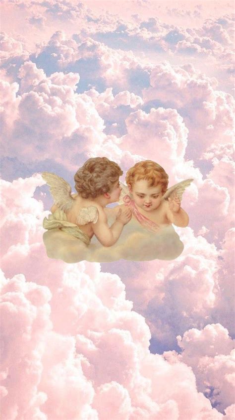 Angel Aesthetic Clouds Wallpapers Top Free Angel Aesthetic Clouds