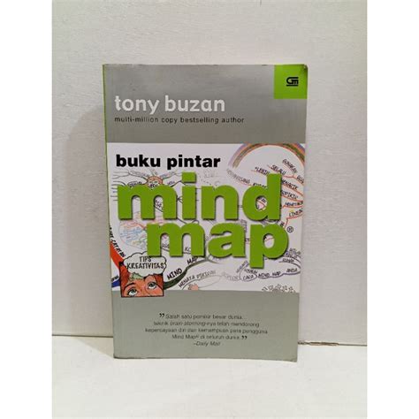 Jual Buku Pintar Mind Map By Tony Buzan Original Shopee Indonesia