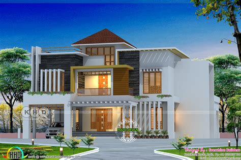 Choose Contemporary House In Kerala Jonesboro Ar 9 Home Diy