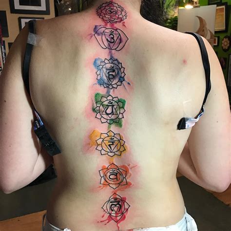 This tattoo is engraved along the spine in order to give it a fabulous look. 75+ Best Spine Tattoos for Men and Women - Designs ...