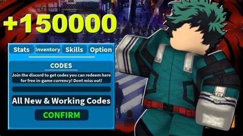 And if you're on the lookout for codes, look no further. My Hero Mania Codes Roblox : ROBLOX: Codes in (My Hero Academia: Arena II) - YouTube / Cách nhập ...
