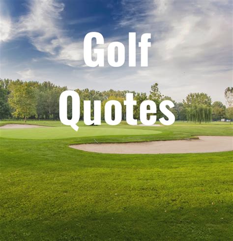 42 Golf Quotes Epic