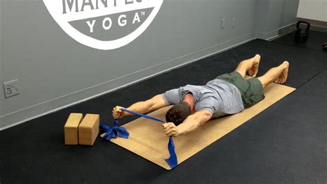 Prone Exercises For Scapular Stability Full Video Tutorial Man Flow Yoga
