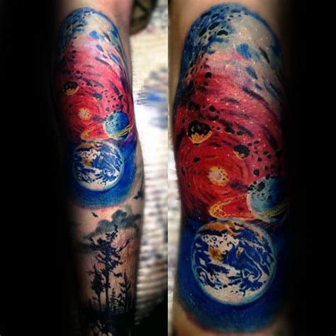 astronomy tattoos  men masculine design ideas