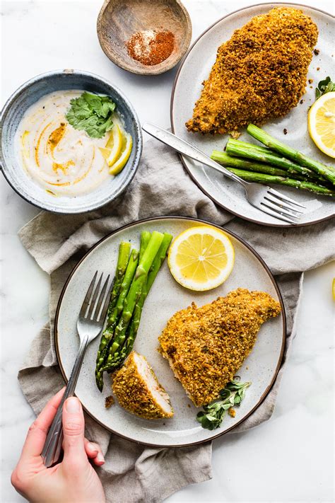 Easy baked chicken parmesan (no breading). Panko Paprika Chicken | Cotter Crunch