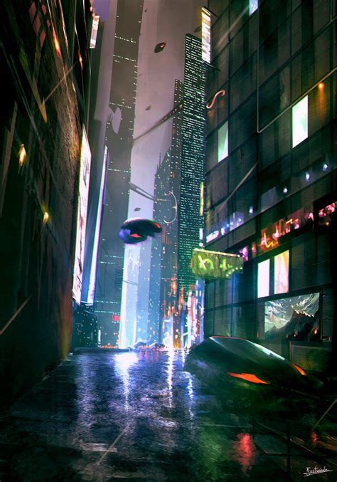 403 Forbidden Sci Fi City Futuristic City Cyberpunk City