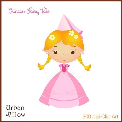 Princess Fairy Tale Clip Art Set In Premium Quality 300 Dpi Etsy