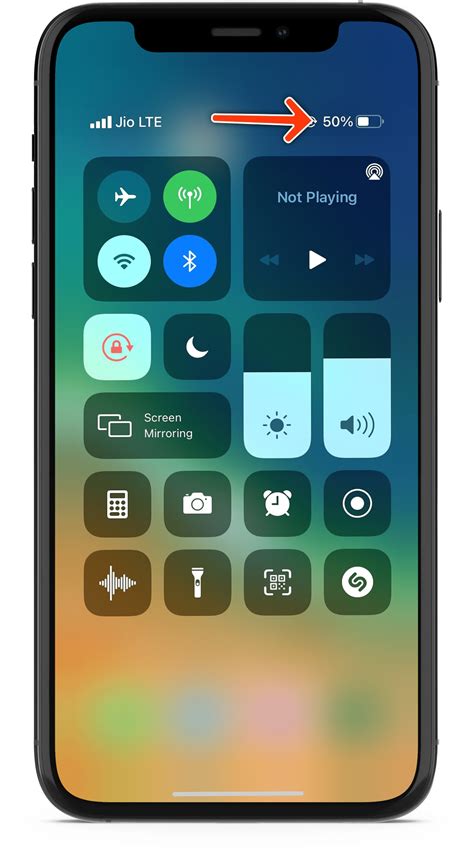 In addition to battery percentage, the do not disturb icon is now. How to Check Battery Percentage on iPhone 12, iPhone 12 ...