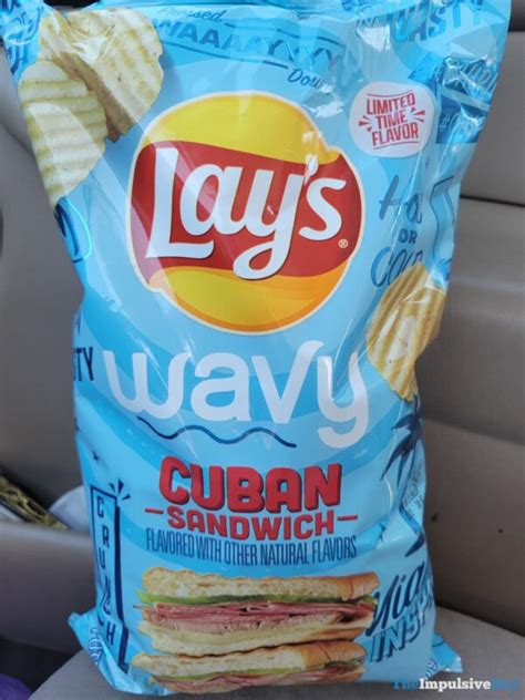 Spotted Lays Wavy Cuban Sandwich Potato Chips The Impulsive Buy