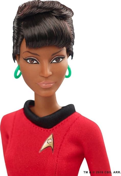 Mattel Barbie Star Trek 50th Anniversary Lieutenant Uhura Doll Skroutzgr