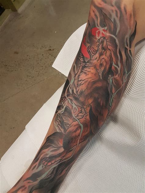 Nine Tailed Fox By Rachi At Black Throne Tattoo Brisbane