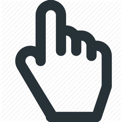 Hand Pointer Icon At Getdrawings Free Download