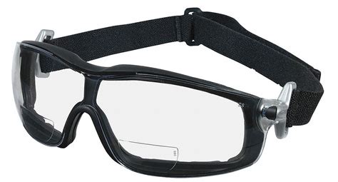 mcr safety bifocal safety reading glasses anti fog 1 00 22jj22 rth10af grainger