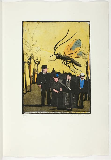 Gregor Samsa And Mother Father And Uncles From Franz Kafka Dreams