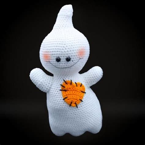 Country Ghost Amigurumi Free Crochet Pattern Stringydingding