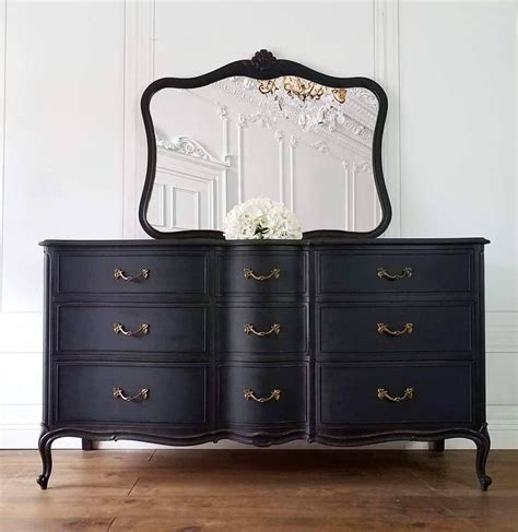 New and used items, cars, real estate, jobs, services, vacation rentals and more virtually anywhere in color black wood dresser is good condition short dresser with mirror 30h x 47.5l x 15.5 w orleans. PENDING! Black Glam Drexel Touraine French Provincial ...