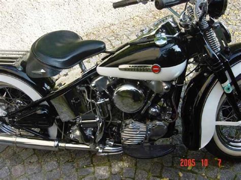 1941 Harley Davidson El 1000 Knucklehead Classic Motorcycle Pictures
