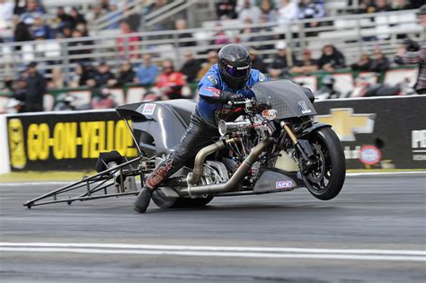 Mickey Thompson Sponsors Nhra Top Fuel Harley Drag Racing Series
